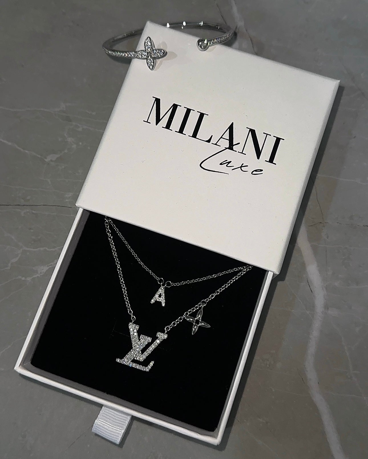 Initial Silver Necklace